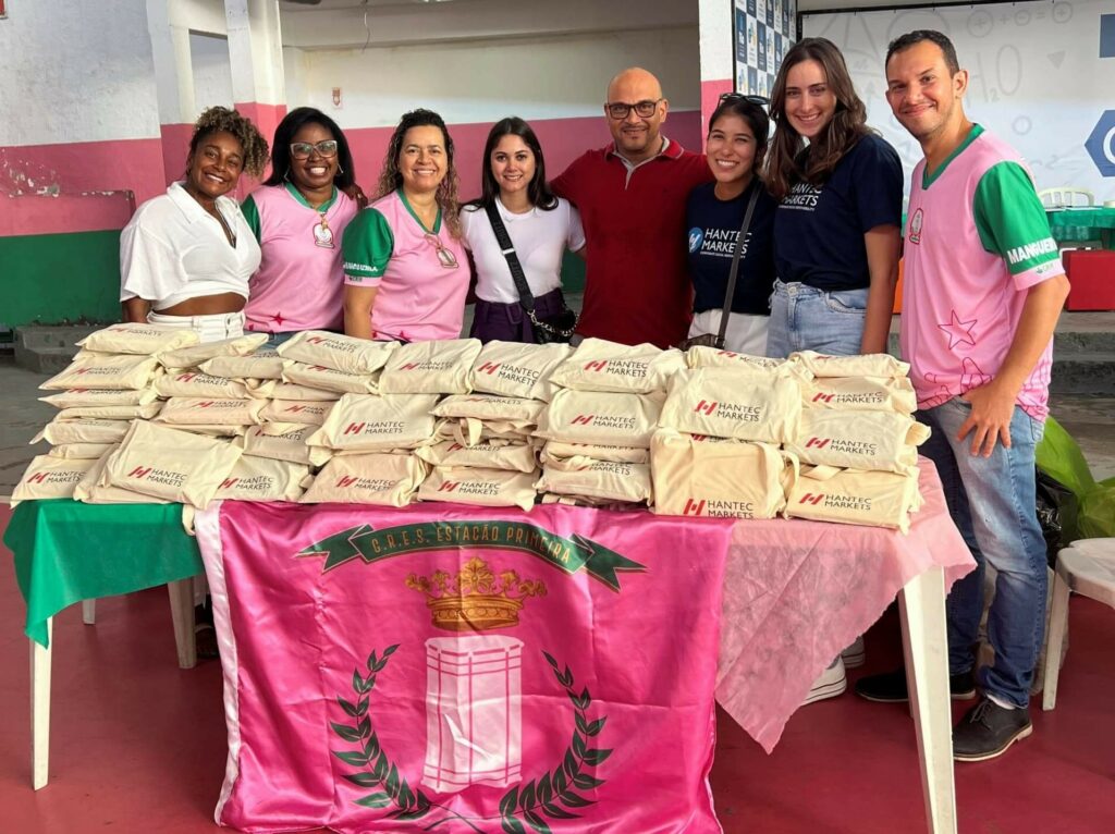 Hantec Markets CSR Team Supports Education in Rio de Janeiro